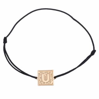 Bratara argint 925 placata  cu aur 18K UNTOLD